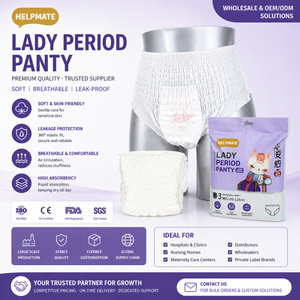 Gute Qualität Zeitraum Panty Custom OEM ODM Lady Panty Fabrikpreis